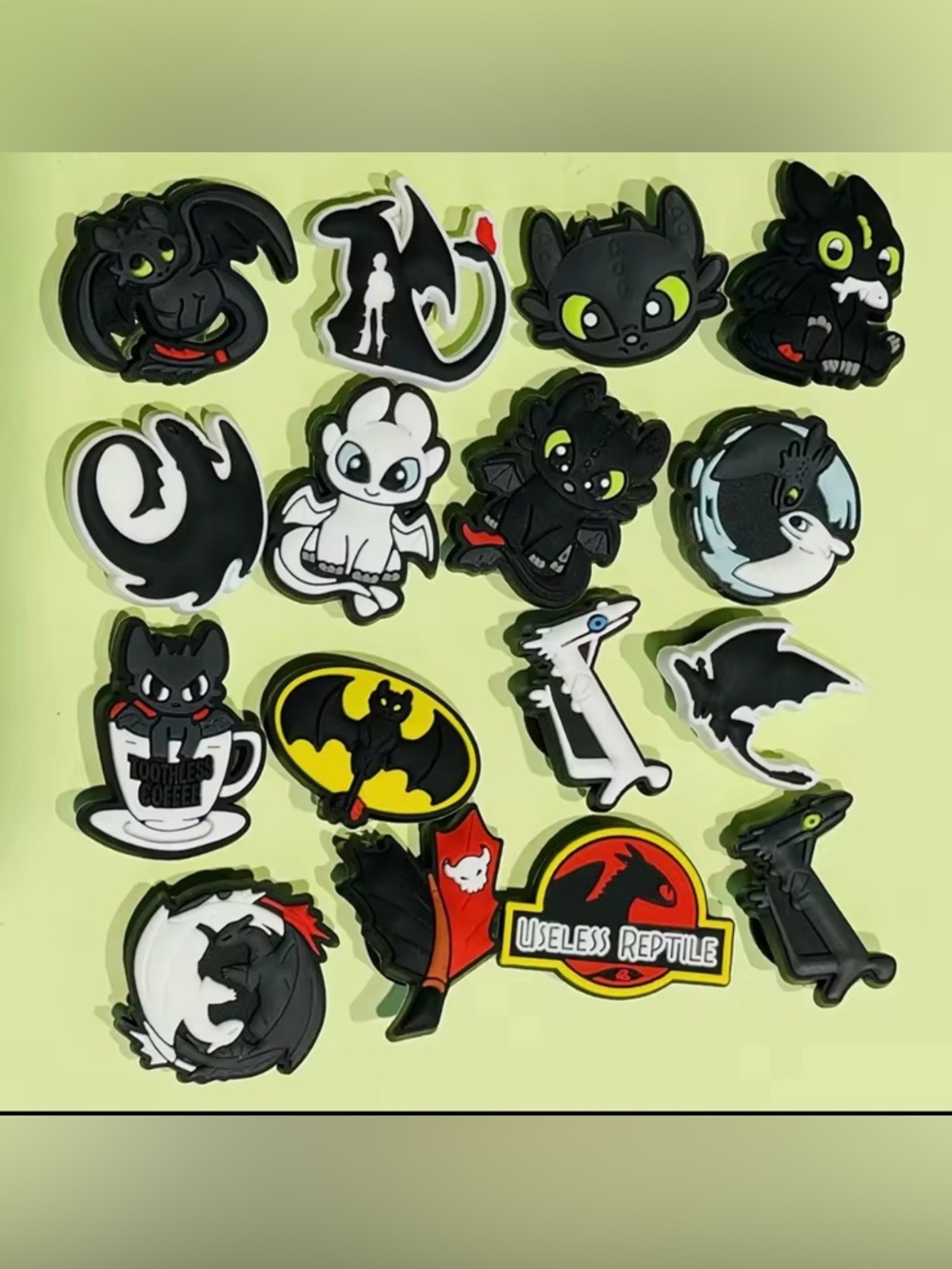 How to Train Your Dragon Shoe Croc Charms Set of 16
